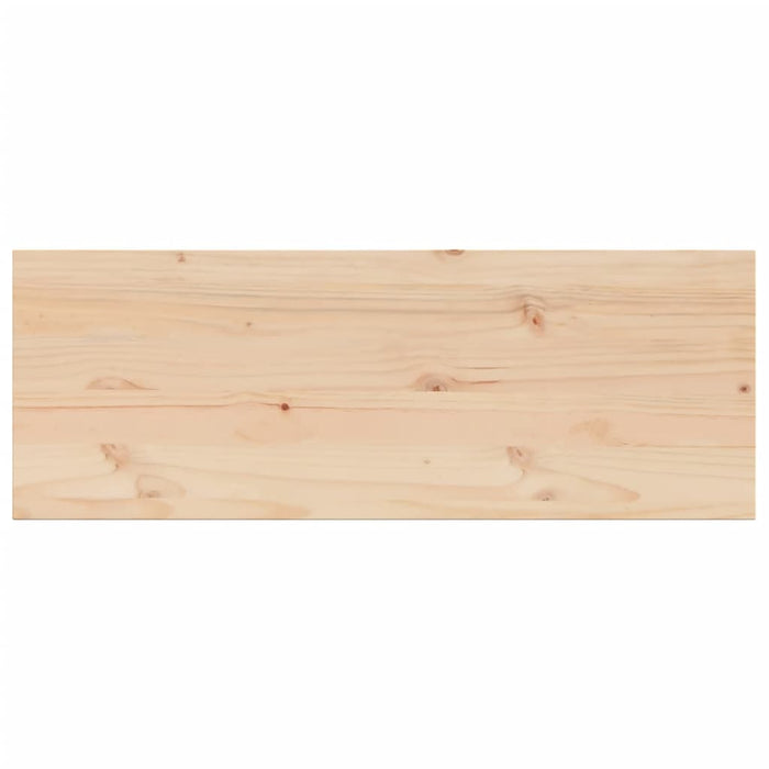 Table Top 110X40X1.7 Cm Rectangular Solid Wood Pine Naiaon
