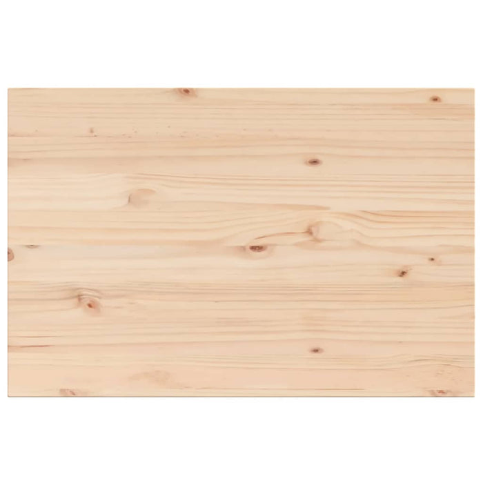 Table Tops 3 Pcs 80X53X1.7 Cm Rectangular Solid Wood Pine Naiaxb