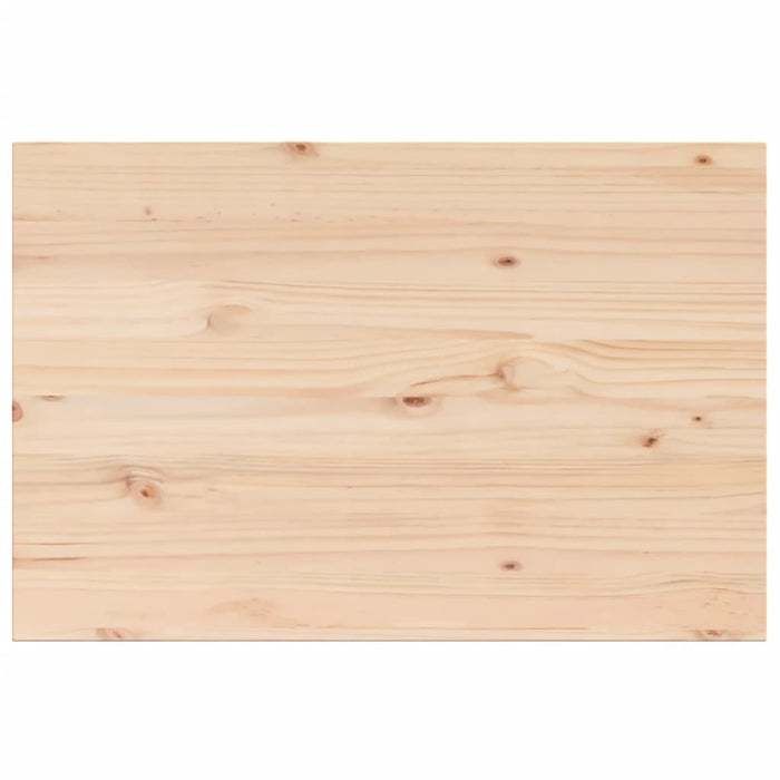 Table Tops 3 Pcs 80X53X2.5 Cm Rectangular Solid Wood Pine Naiata