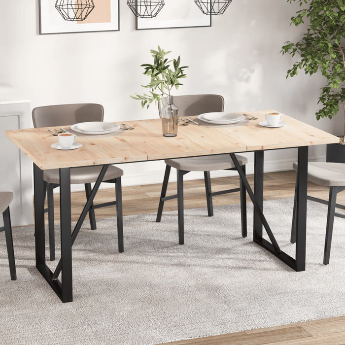 Table Tops 3 Pcs 80X53X2.5 Cm Rectangular Solid Wood Pine Naiata