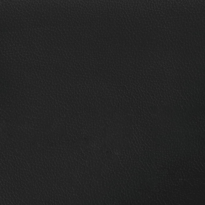 Queen Size Bed Frame With Headboard Black 153X203 Cm Faux Leather Txntoon