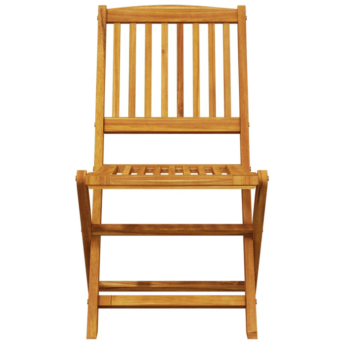 5 Piece Folding Garden Dining Set Solid Wood Acacia Txkpxak