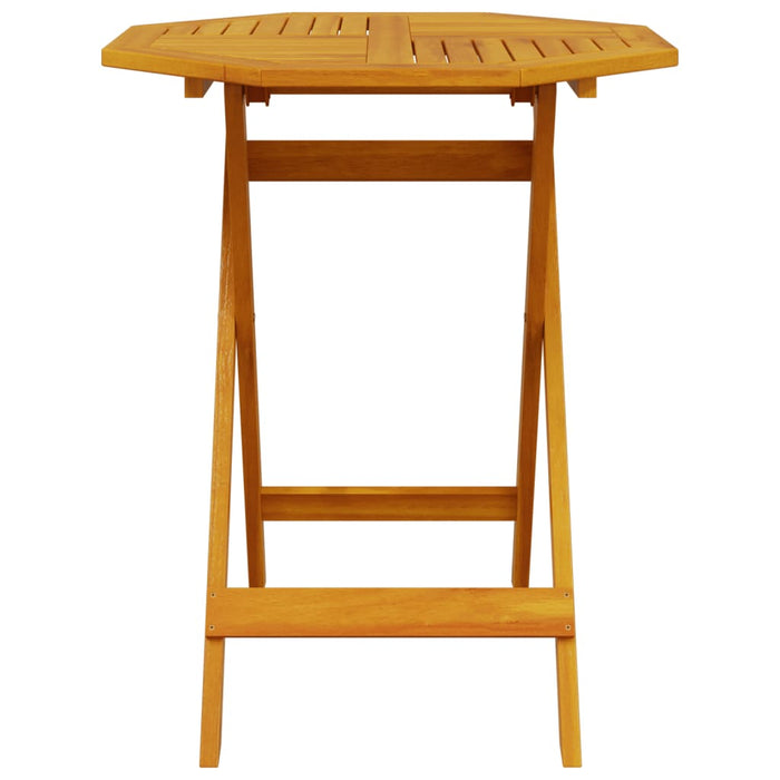 3 Piece Folding Bistro Set Solid Wood Acacia Txkpxpx