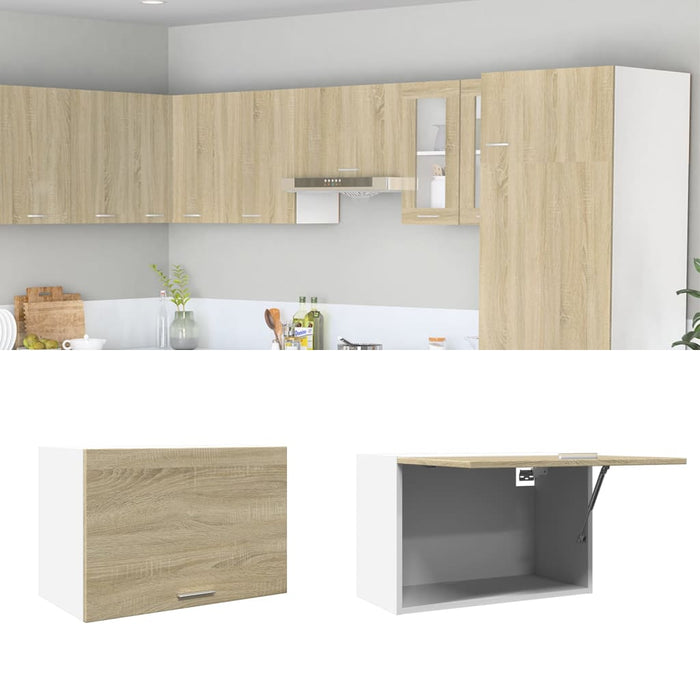 Hanging Cabinet Lyon Sonoma Oak 60X31X40 Cm Engineered Wood Naklxt