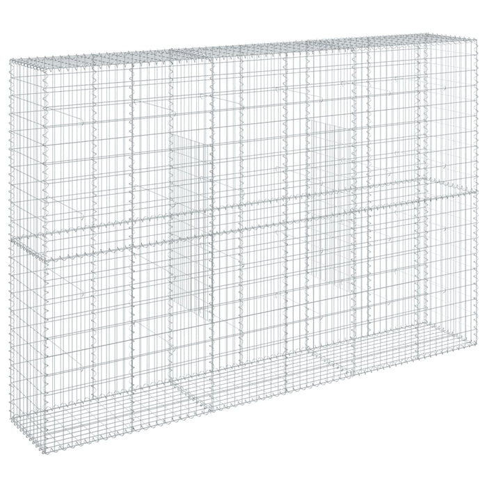 Gabion Basket With Cover 300X50X200 Cm Galvanised Iron Txkpoln