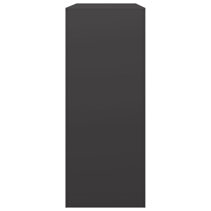 Firewood Rack Black 100X40X100 Cm Steel Npbkln