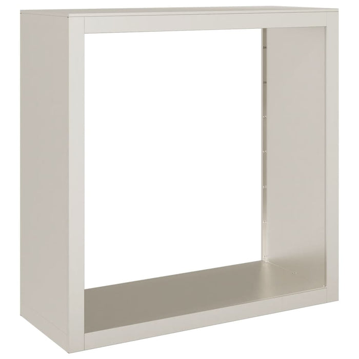 Firewood Rack 100X40X100 Cm Weathering Steel Npbkia