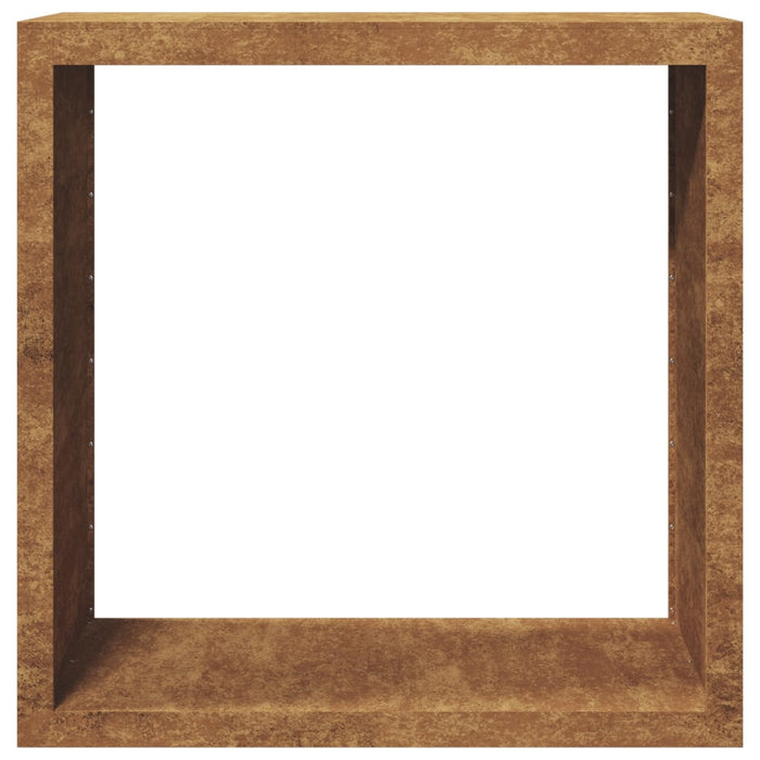 Firewood Rack 100X40X100 Cm Weathering Steel Npbkia