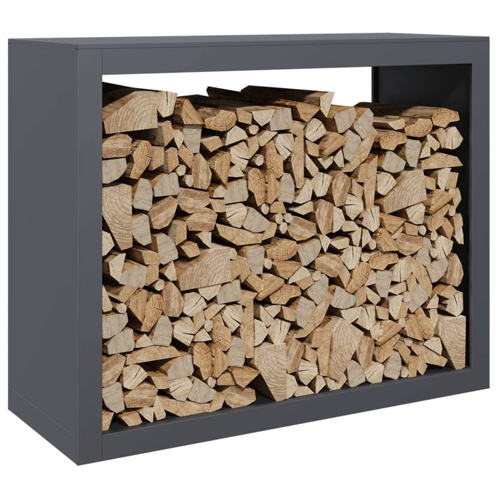Firewood Rack Anthracite 100X40X80 Cm Steel Npbkii