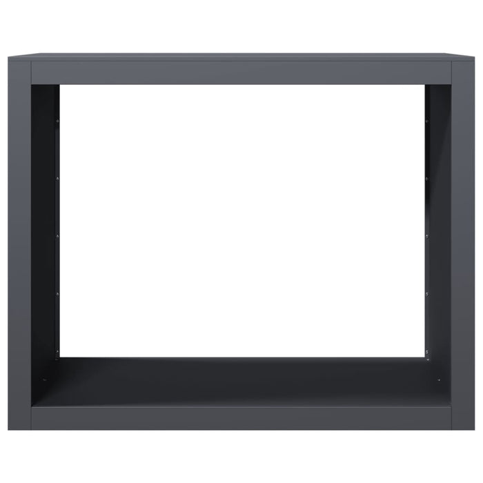 Firewood Rack Anthracite 100X40X80 Cm Steel Npbkii