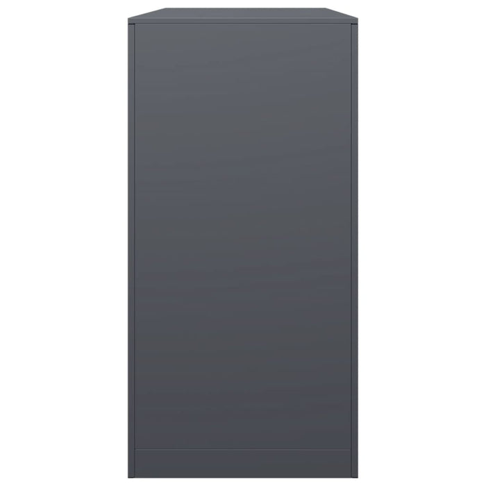 Firewood Rack Anthracite 100X40X80 Cm Steel Npbkii