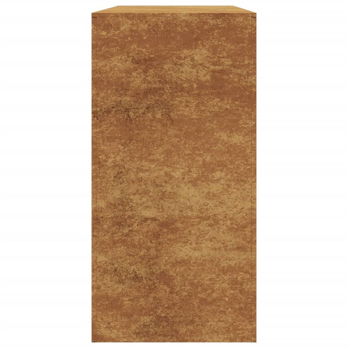 Firewood Rack 100X40X80 Cm Weathering Steel Npbkno