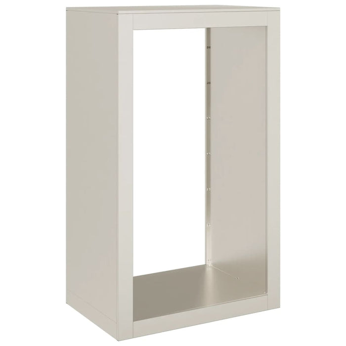 Firewood Rack 60X40X100 Cm Weathering Steel Npbkkp