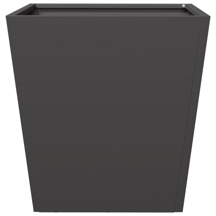 Garden Planter Black 40X40X40 Cm Steel Npobpx
