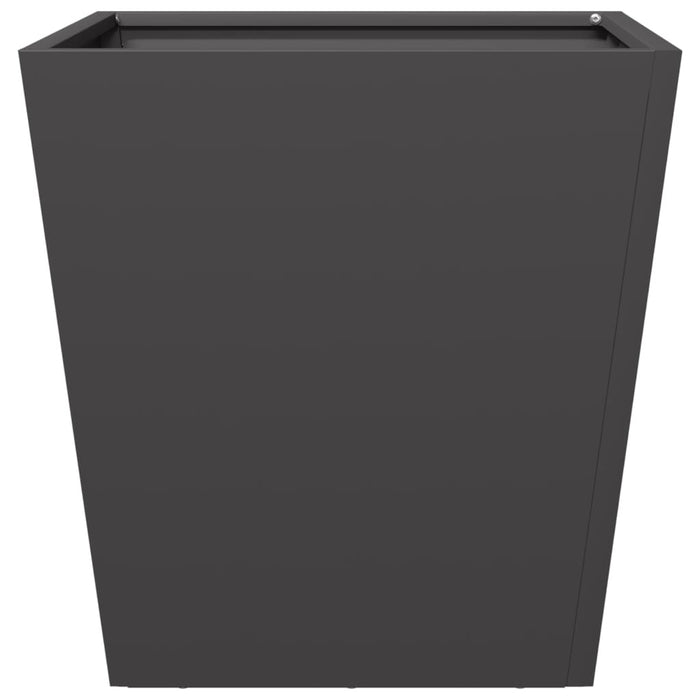 Garden Planter Black 40X40X40 Cm Steel Npobpx