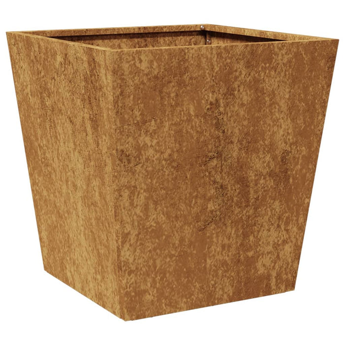 Garden Planter 40X40X40 Cm Weathering Steel Npobla