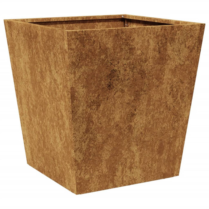 Garden Planter 40X40X40 Cm Weathering Steel Npobla