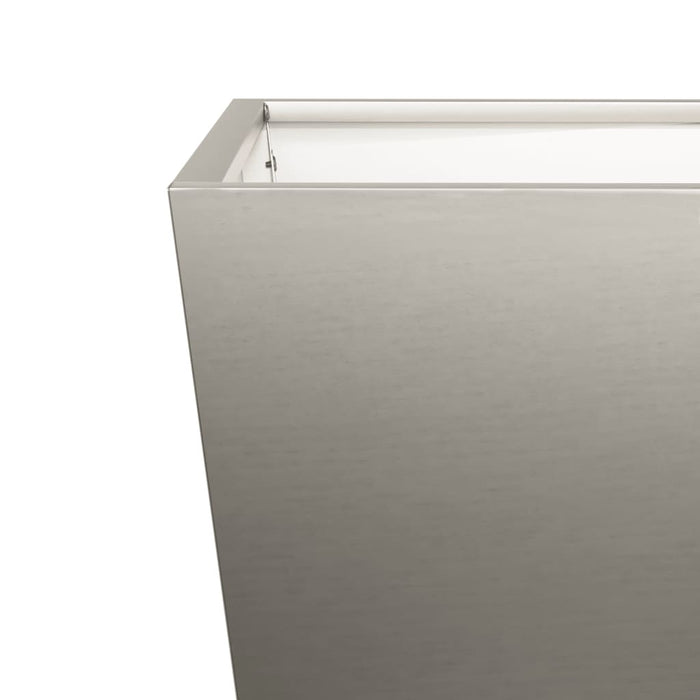 Garden Planters 2 Pcs 40X40X40 Cm Weathering Steel Npoblp