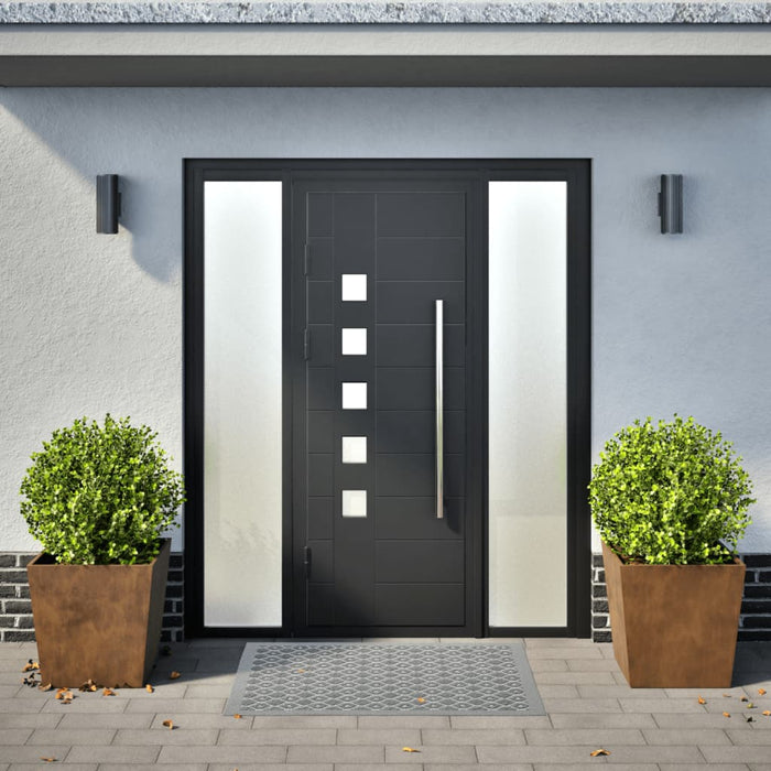 Garden Planters 2 Pcs 50X50X50 Cm Weathering Steel Npobik