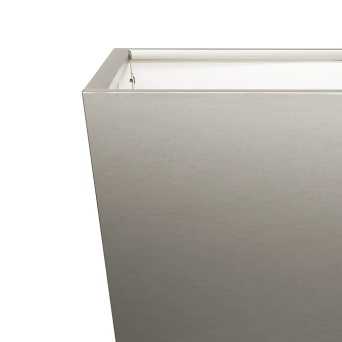 Garden Planters 2 Pcs 50X50X50 Cm Weathering Steel Npobik