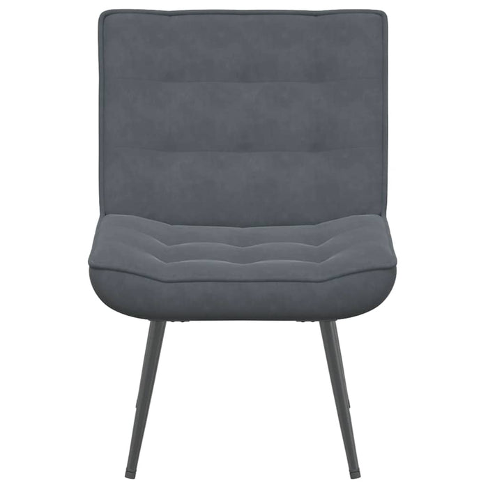 Relaxing Chair Dark Grey 64X74X84 Cm Velvet Aboxton