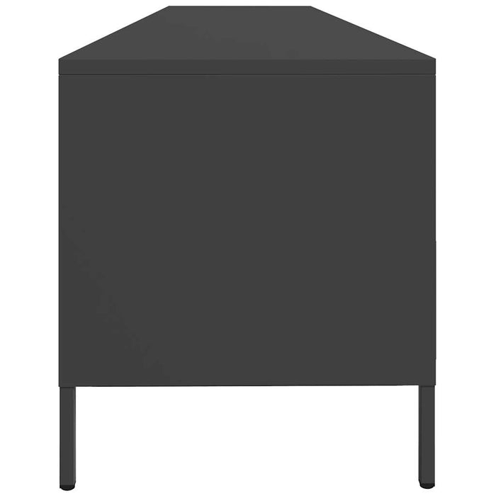 Tv Cabinet Black 202X39X43.5 Cm Cold-Rolled Steel Npotal