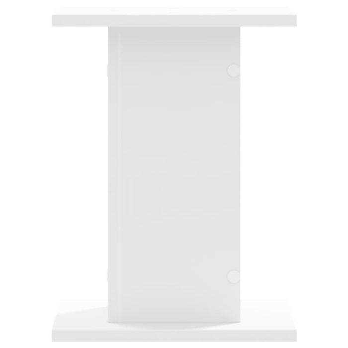 Speaker Stands 2 Pcs White 30X30X40 Cm Engineered Wood Npxlap