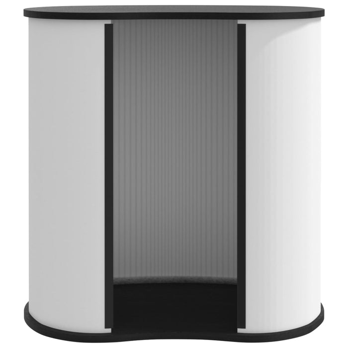 Trade Show Counter Foldable 90X48X93 Cm Engineered Wood Abopika