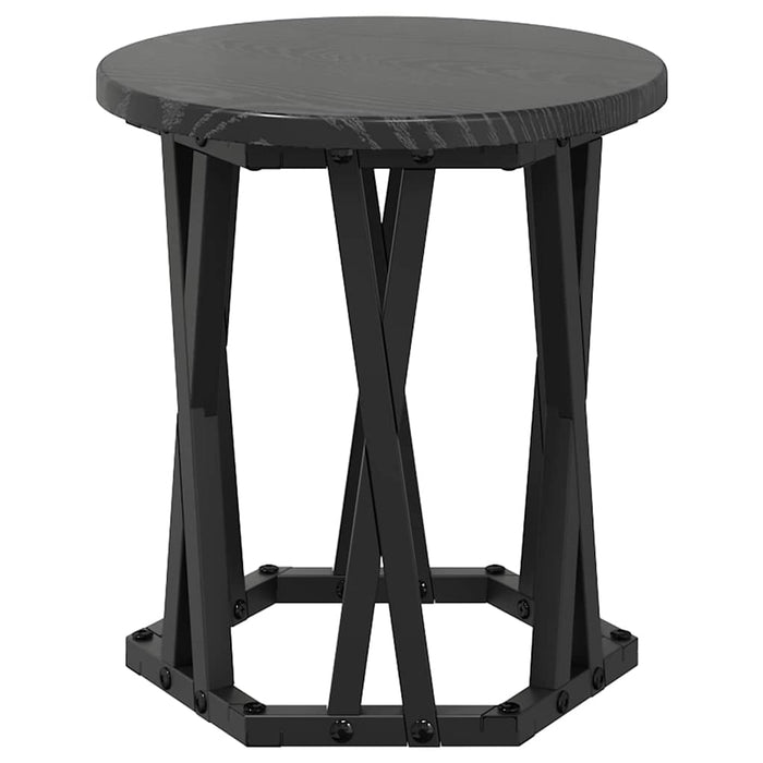 Nesting Side Table 3 Pcs Black Oak 53 X 53 X 40 Cm Nlnxpp