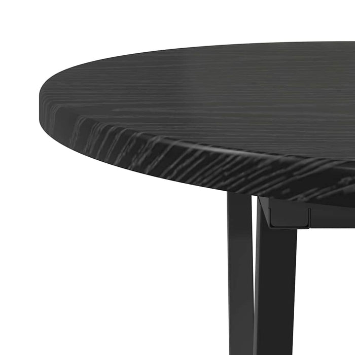 Coffee Table Black Oak 80 X 40 X 40.5 Cm Nlklkb