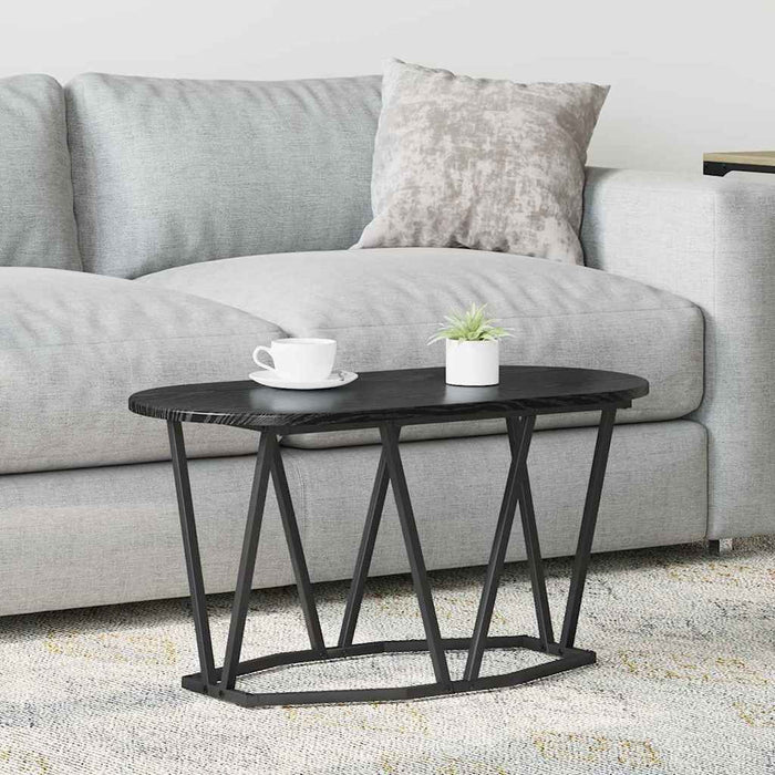 Coffee Table Black Oak 80 X 40 X 40.5 Cm Nlklkb