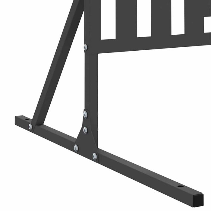 Privacy Screen Black Steel Nlnpak