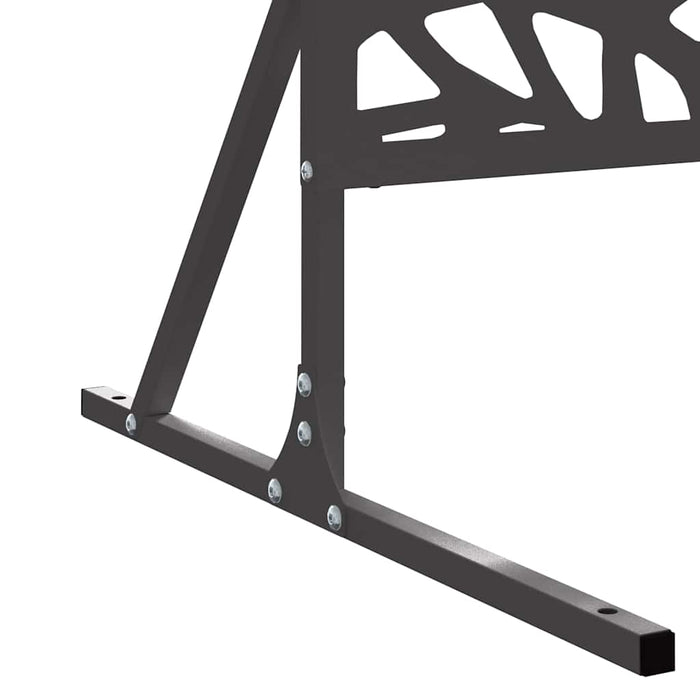 Privacy Screen Black Steel Nlnppl