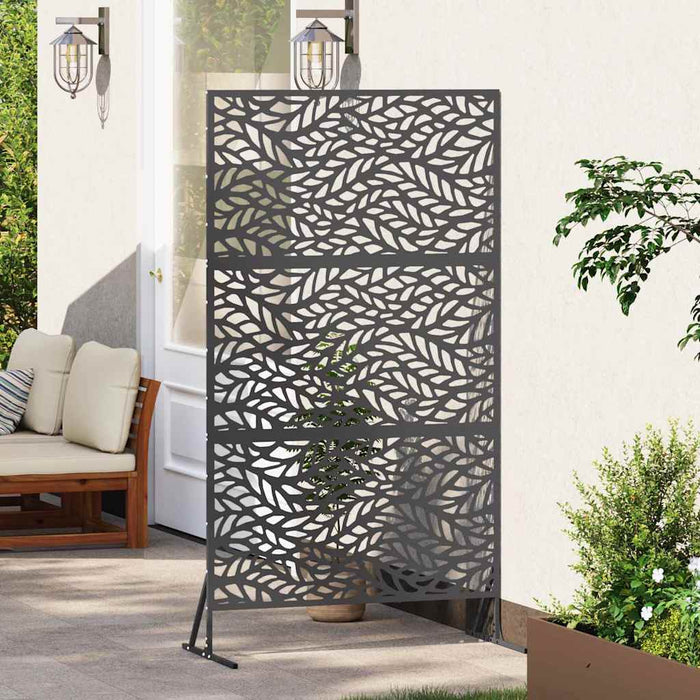 Privacy Screen Black Steel Nlnppl