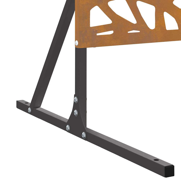 Privacy Screen Grey Steel Nlnplx