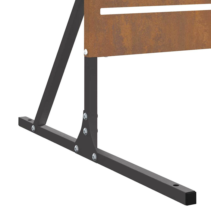 Privacy Screen Grey Steel Nlnplk