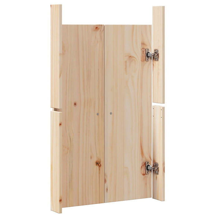 Kitchen Door With Door Brown 50 X 9 X 82 Cm Solid Pine Wood Nlnolk