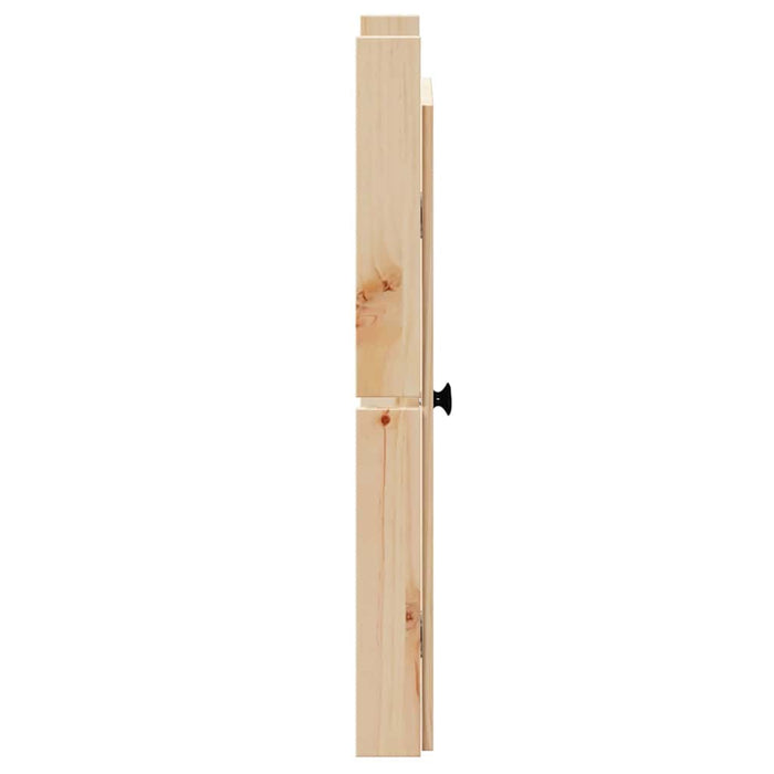 Kitchen Door With Door Brown 50 X 9 X 82 Cm Solid Pine Wood Nlnolk