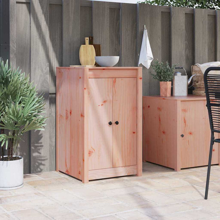 Kitchen Door Brown 50 X 9 X 82 Cm Solid Douglas Fir Wood Nlnoip