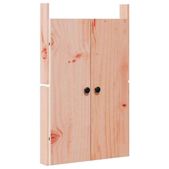 Outdoor Kitchen Doors 2 Pcs 50X9X82 Cm Solid Wood Douglas Fir Nlnoil