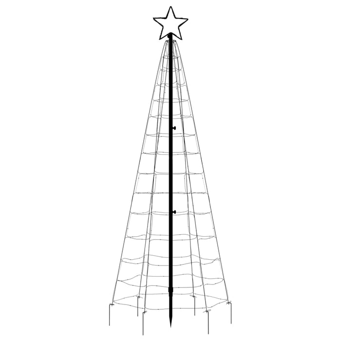 Christmas Tree Light With Spikes 220 Leds Warm White 180 Cm Ttbilao