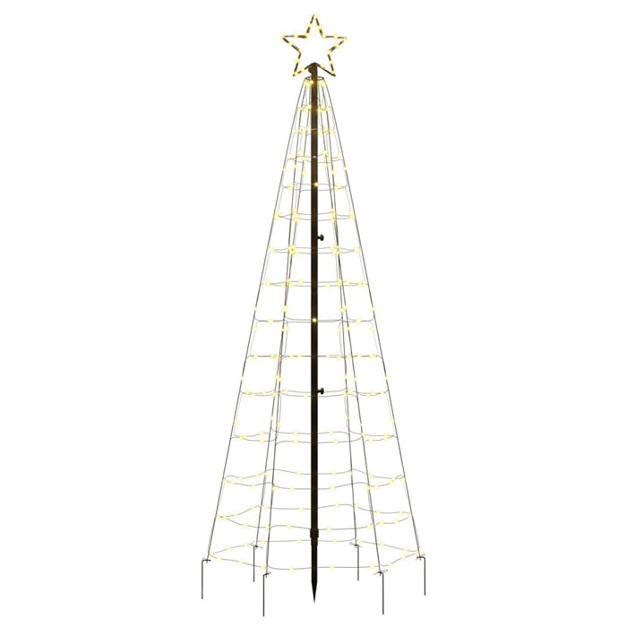 Christmas Tree Light With Spikes 220 Leds Warm White 180 Cm Ttbilao