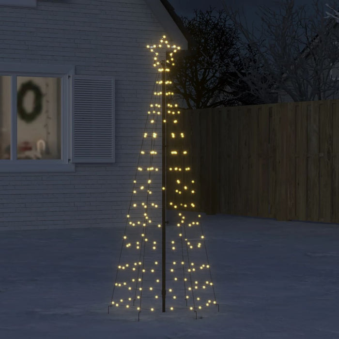 Christmas Tree Light With Spikes 220 Leds Warm White 180 Cm Ttbilao