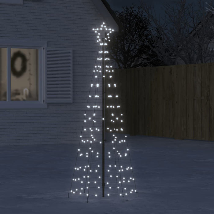 Christmas Tree Light With Spikes 220 Leds Cold White 180 Cm Ttbilax