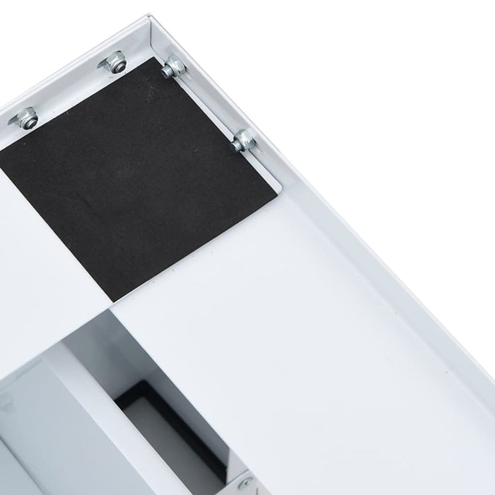 Washing Machine Pedestal With Drawer White Abbknln