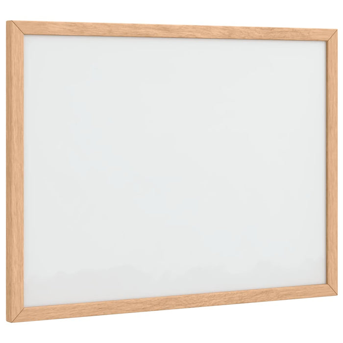 Magnetic Whiteboard With Solid Pine Wood Frame 40X30 Cm Aboiabo