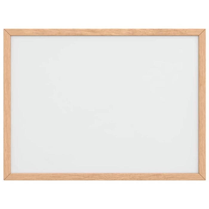 Magnetic Whiteboard With Solid Pine Wood Frame 40X30 Cm Aboiabo