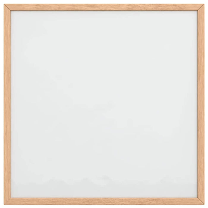Magnetic Whiteboard With Solid Pine Wood Frame 40X40 Cm Aboiabt