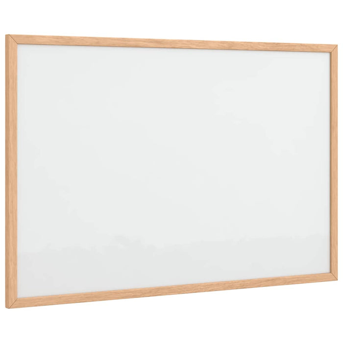 Magnetic Whiteboard With Solid Pine Wood Frame 60X40 Cm Aboiaba