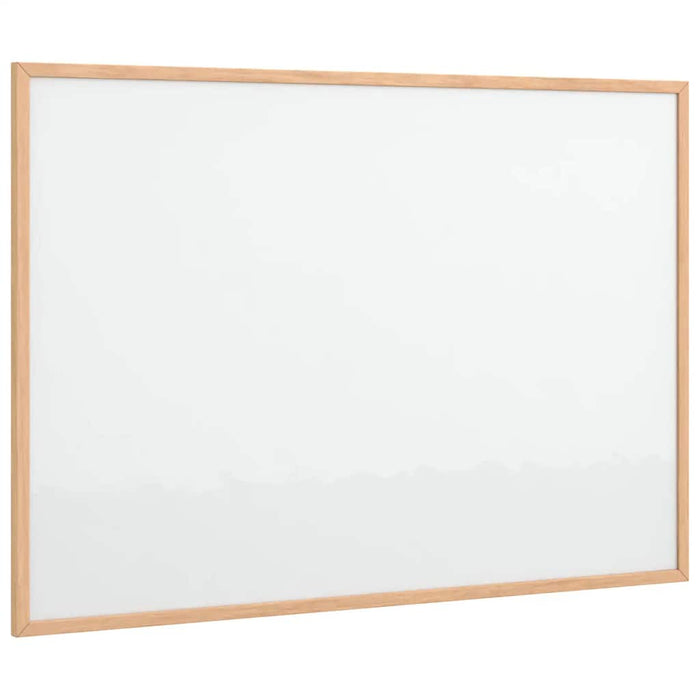 Magnetic Whiteboard With Solid Pine Wood Frame 80X55 Cm Aboiabl